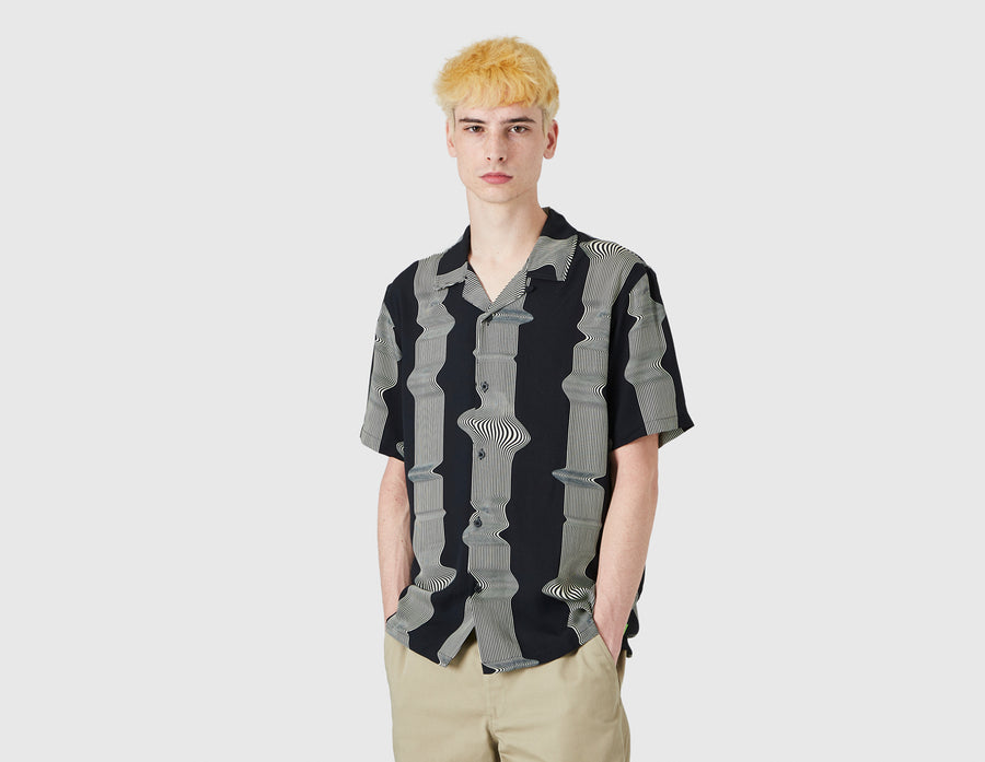 HUF Avalon Short Sleeve Resort Shirt / Black