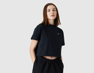 Nike Women's Solo Swoosh T-shirt Black / White