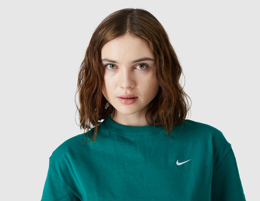 Nike Women’s Solo Swoosh T-shirt Mystic Green / White