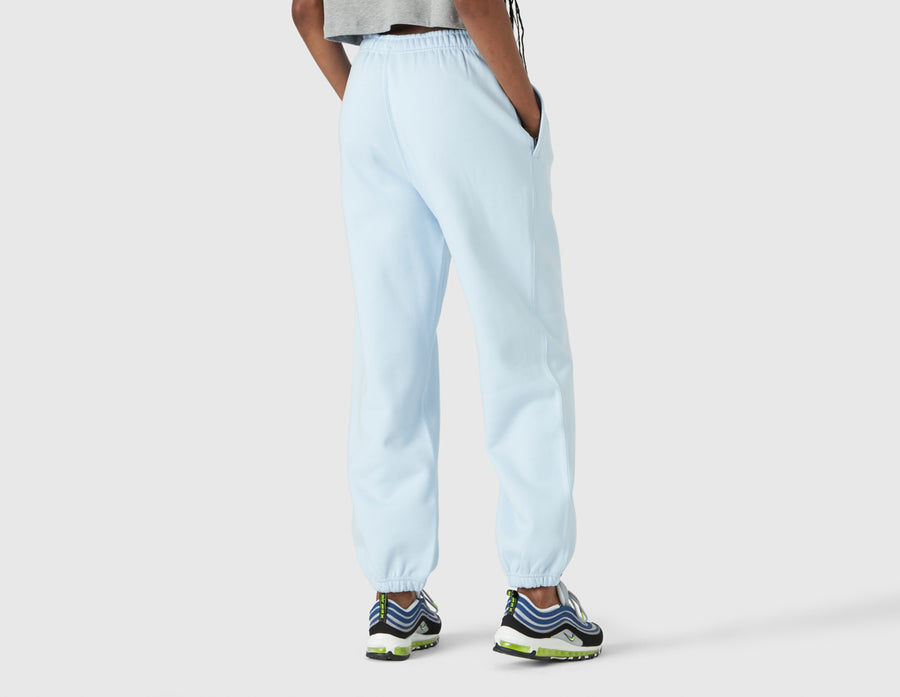 Nike Women's Solo Swoosh Fleece Pants Celestine Blue / White