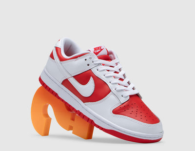 Nike Dunk Low University Red / White - Total Orange - Sneakers