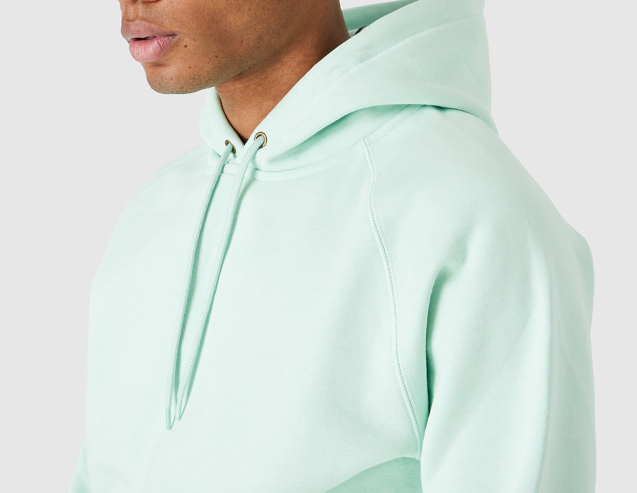 Carhartt WIP Chase Pullover Hoodie Pale Spearmint / Gold