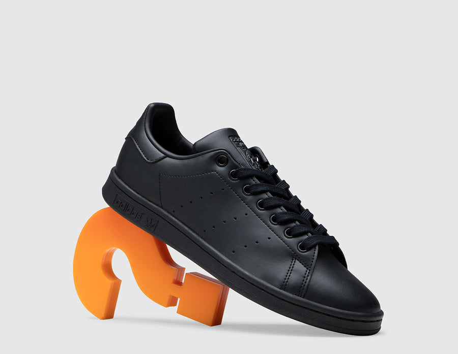 Adidas Men Stan Smith Shoes Core Black /Core Black / Cloud White FX5499  Size 9.5