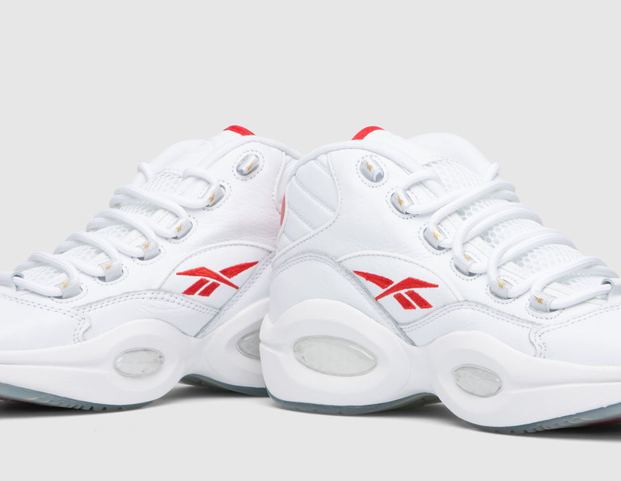 Reebok Question Mid Cloud White / Vector Red