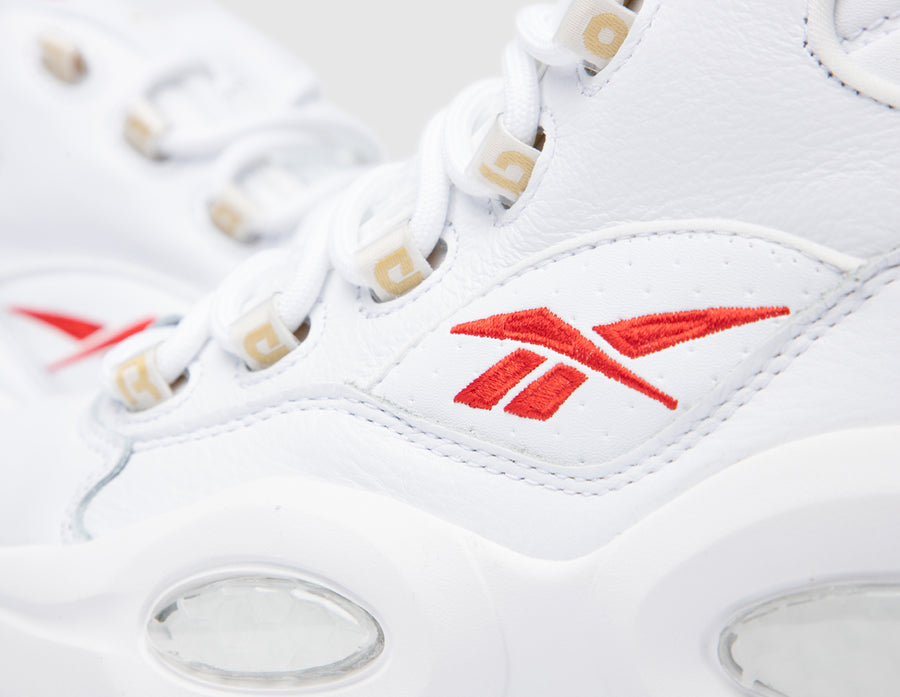 Reebok Question Mid Cloud White / Vector Red