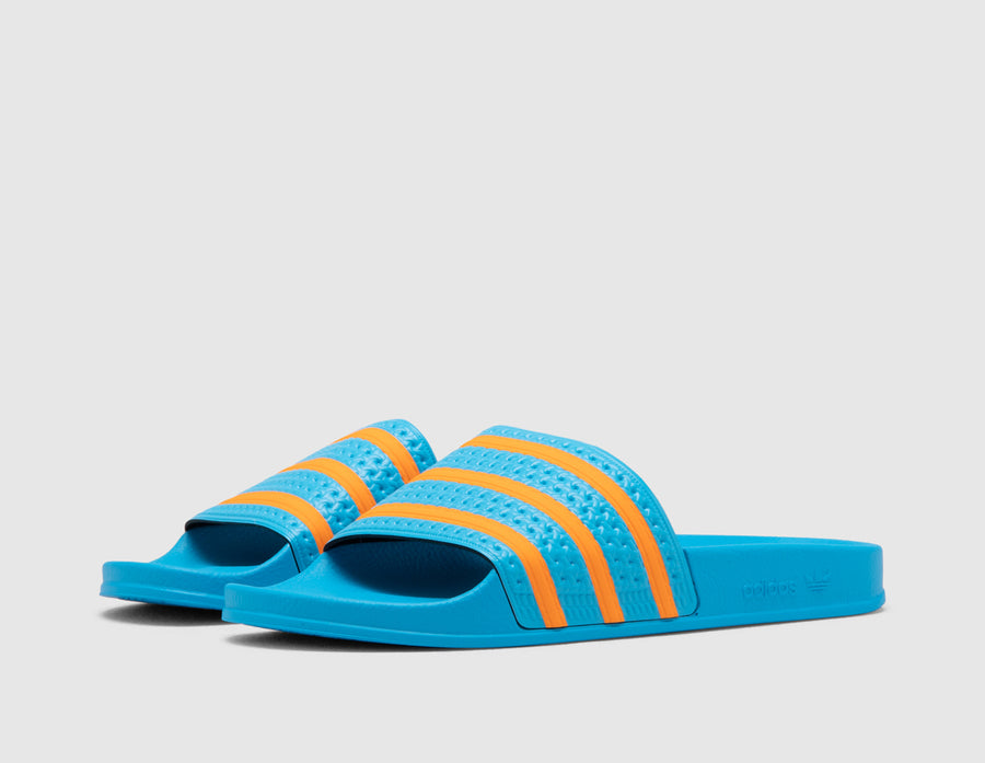 adidas Originals Adilette Sky Rush / Orange Rush - Sky Rush