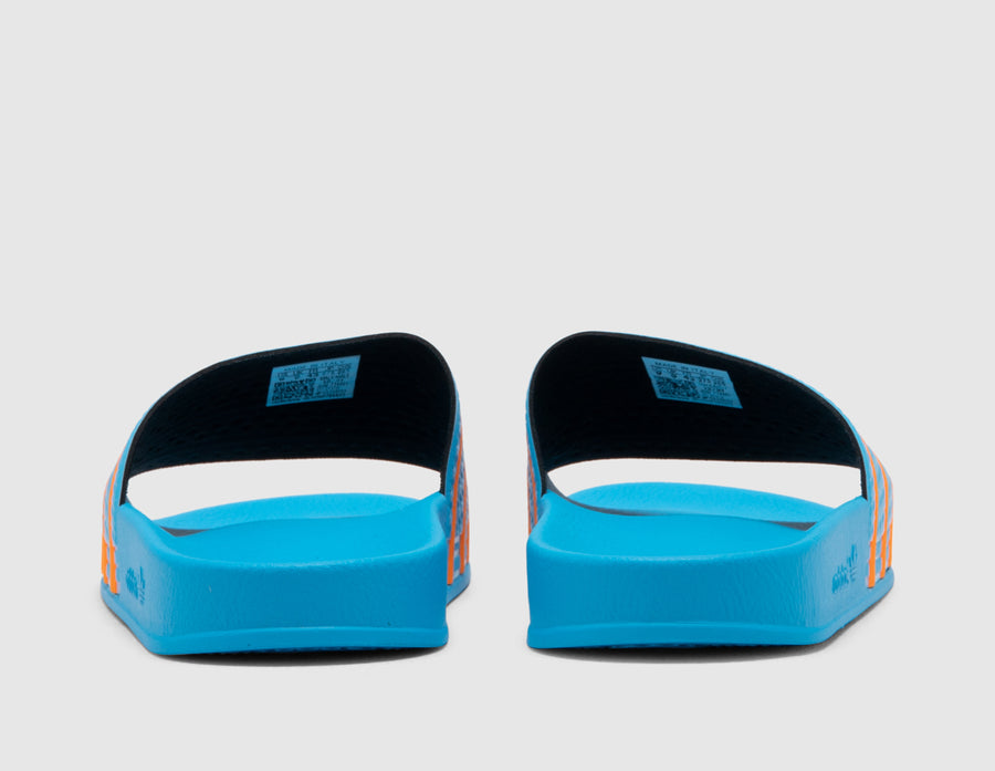 adidas Originals Adilette Sky Rush / Orange Rush - Sky Rush