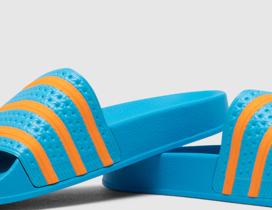 adidas Originals Adilette Sky Rush / Orange Rush - Sky Rush