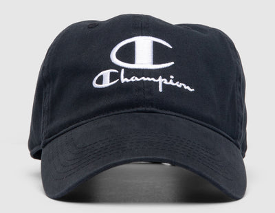 Champion Garment Washed Relaxed Hat / Black