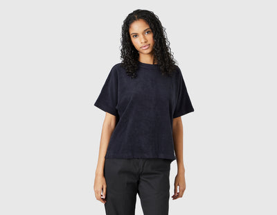 Carhartt WIP Women's Baylor Short Sleeve Sweatshirt / Dark Navy