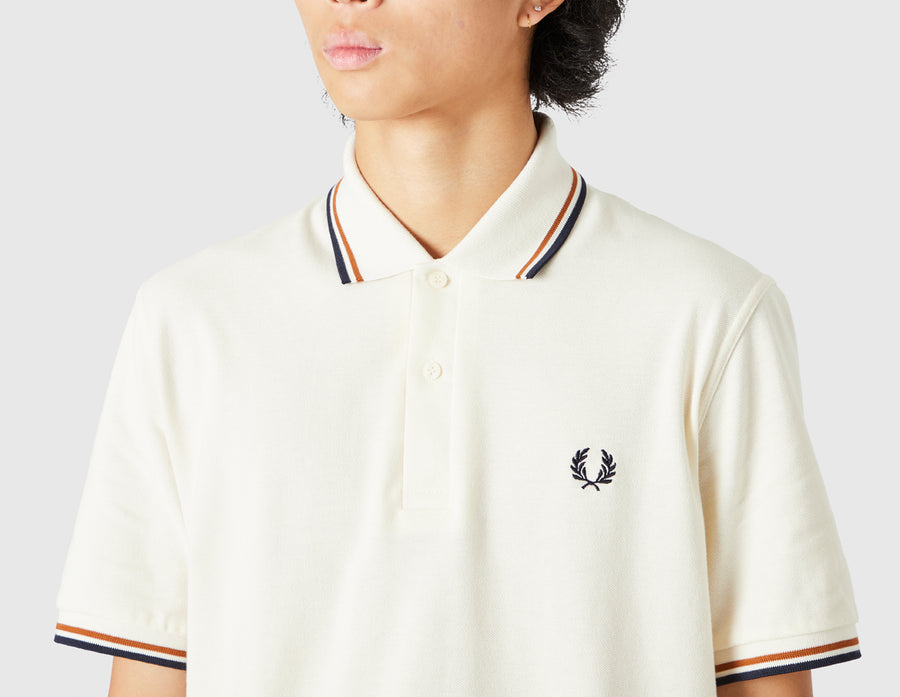 Fred Perry Twin Tipped Fred Perry Shirt / Ecru