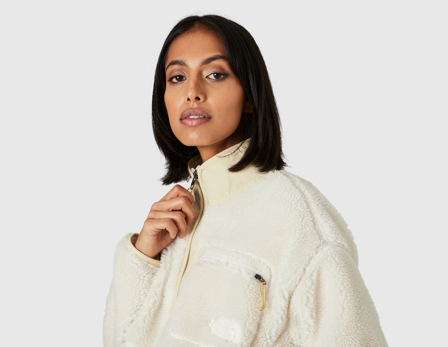 The North Face Women's Extreme Pile Pullover / Gardenia White