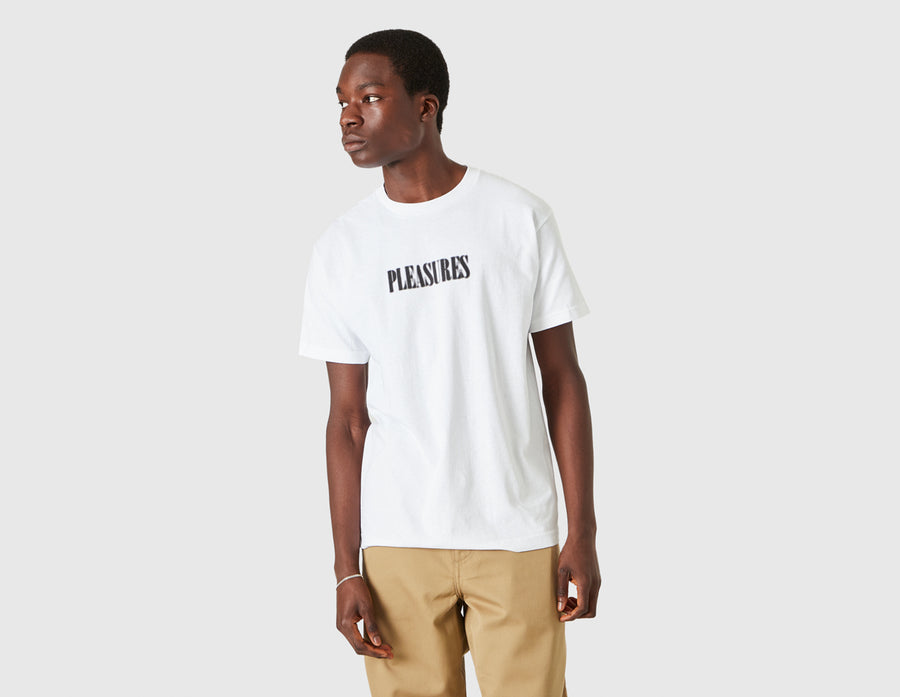 Pleasures Blurry T-shirt / White