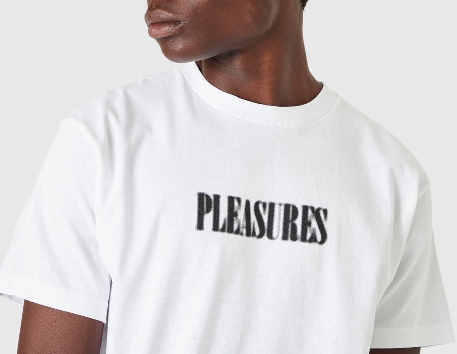 Pleasures Blurry T-shirt / White
