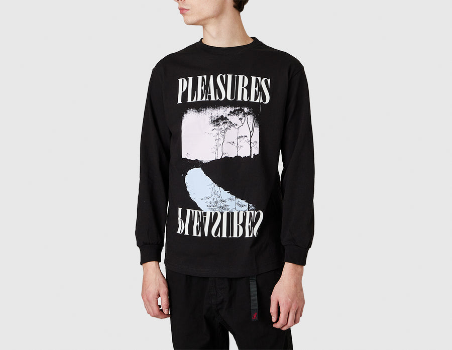Pleasures River Long Sleeve T-shirt / Black