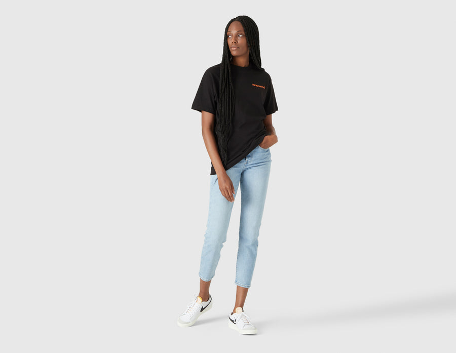 size? Vancouver Logo T-shirt / Black