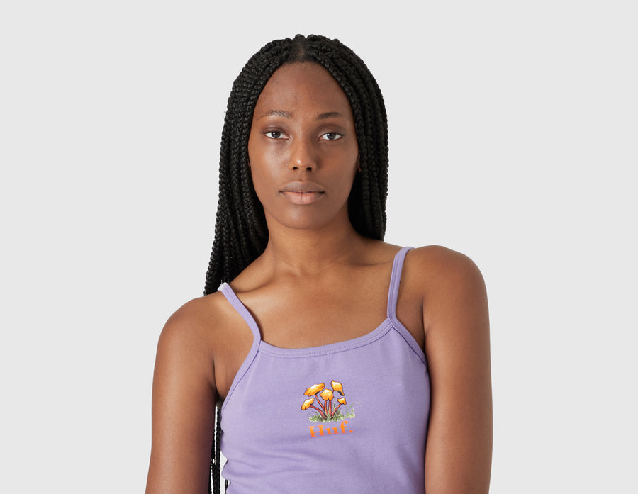 HUF Women's Shroom Knit Tank / Violet
