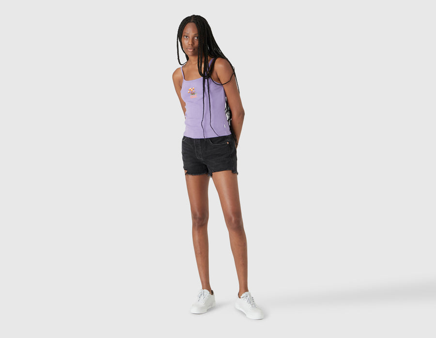 HUF Women's Shroom Knit Tank / Violet