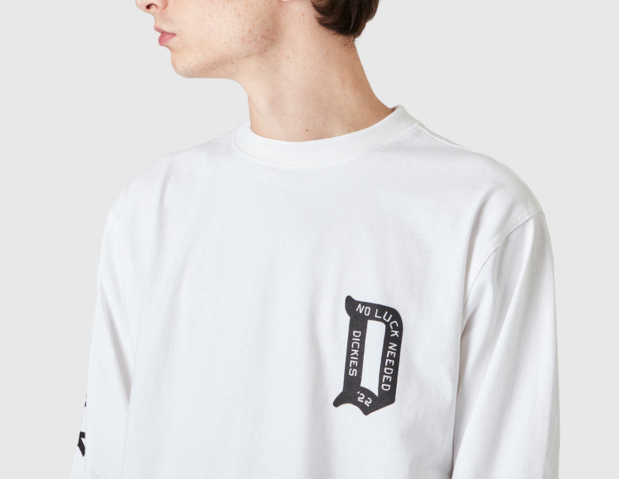 Dickies Union Springs Long Sleeve T-shirt / White